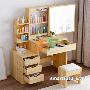 Bàn trang điểm gỗ công nghiệp mdf phủ melamine